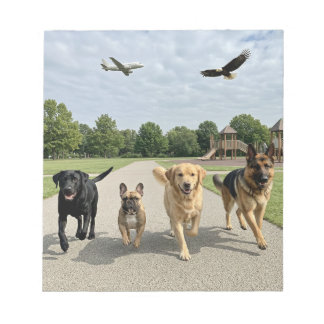 Hundefreunde Notizblock