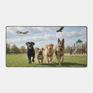 Hundefreunde Schreibtischunterlage