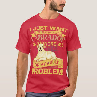 Hundefreunde spielen mit meinem tollen Zitat T-Shirt