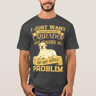 Hundefreunde spielen mit meinem tollen Zitat T-Shirt
