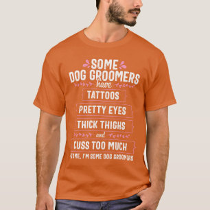 Hundefriseur Funnyhickhighs Haustierpflege Welpenb T-Shirt