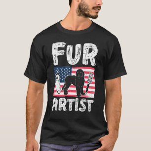 Hundefutter für Hunde Groomer Hunde Friseur Hunde  T-Shirt