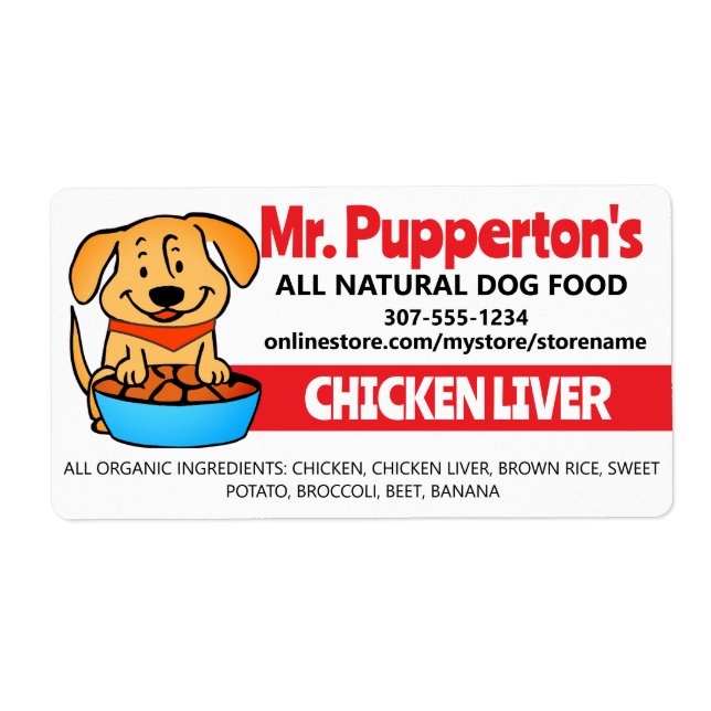 Hundefutter Leckereien gesunde Haustierfutter Koch (Vorne)