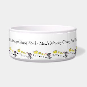 Hundefutter Schüssel Lila Mousey Cheesy Kisses 