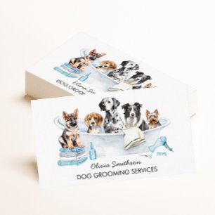 Hundefutter und Heimtiersalon Visitenkarte