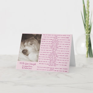 Hundegedicht originales altes Haustier-Beileid Karte