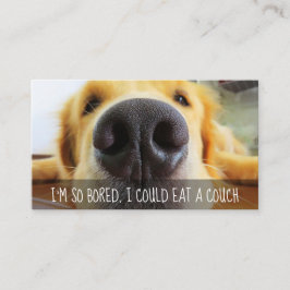 Hundegehende Service-kundengerechte fördernde Visitenkarte