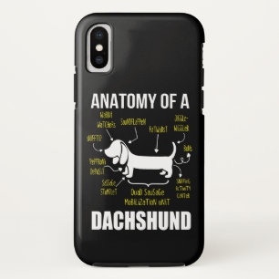 Hundegeschenk   Anatomie der Dackel Case-Mate iPhone Hülle