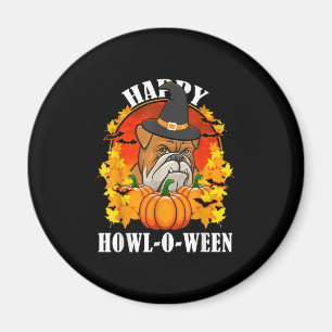 Hundegeschenk   Bulldog Halloween-Geschenk für Hun Magnet