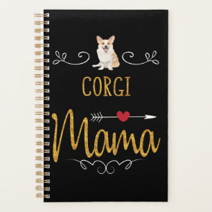 Hundegeschenk Corgi Mama Lovely Planer