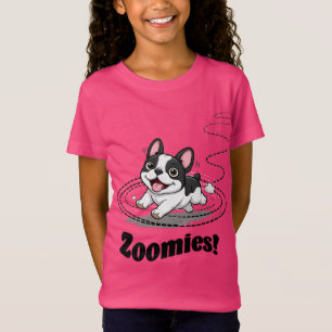 Hundegeschenk-Cute Französische Bulldogge Zoomies T-Shirt