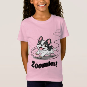 Hundegeschenk-Cute Französische Bulldogge Zoomies T-Shirt