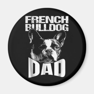 Hundegeschenk Französischer Bulldog-Vater Magnet