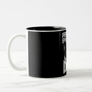 Hundegeschenk   Französischer Bulldog-Vater Zweifarbige Tasse