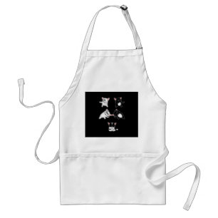 Hundegeschenk   French Bulldog Black and White Lov Schürze