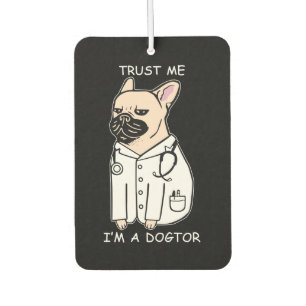 Hundegeschenk   French Bulldog Wear Lovely Costume Autolufterfrischer