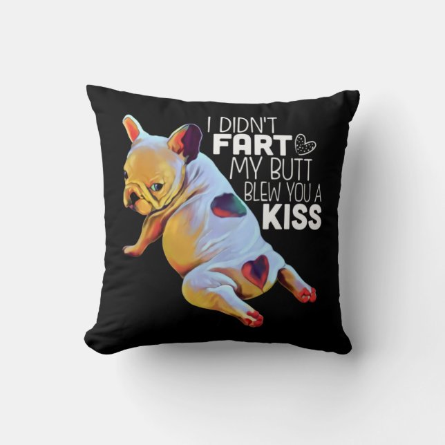 Hundegeschenk| Ich habe dir nicht , dass mein Hint Kissen (Vorderseite)