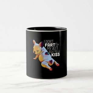 Hundegeschenk   Ich habe nicht Furz, dass mein Hin Zweifarbige Tasse