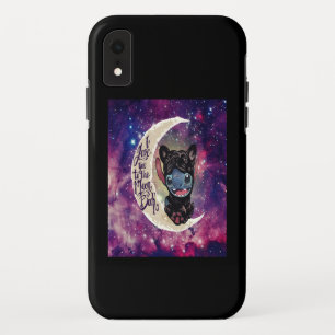 Hundegeschenk Ich Liebe dich zum Mond und zurück Case-Mate iPhone Hülle