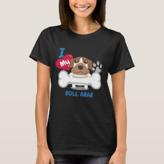 Hundegeschenk-Ideen-lustige Hunde BULL ARABISCHE T-Shirt