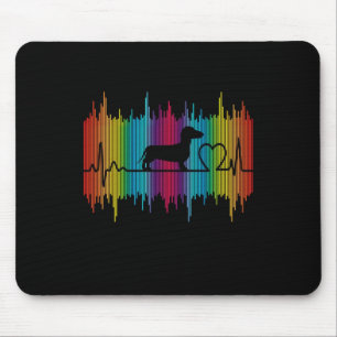Hundegeschenk  Liebe der Dackel Mousepad