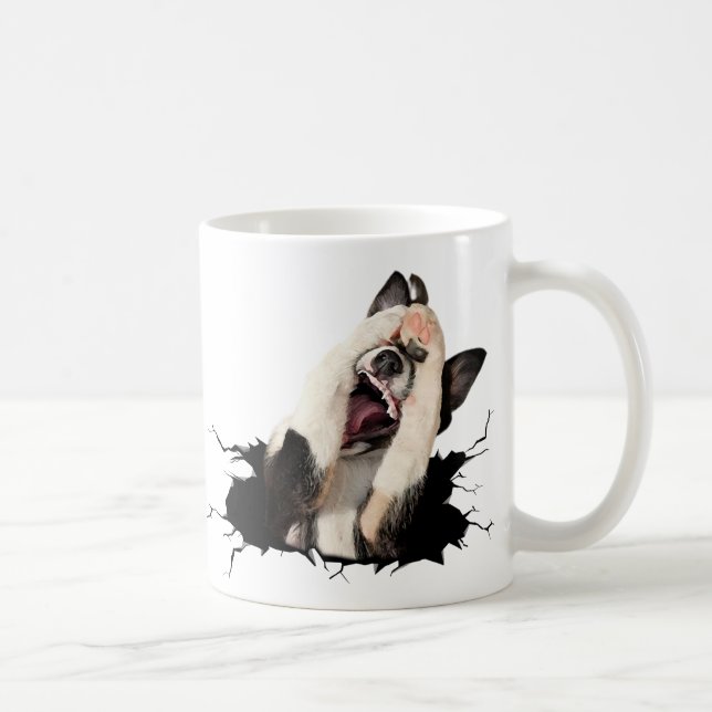 Hundegesicht Kaffeetasse (Rechts)