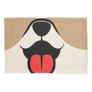 Hundegesicht Kissenbezug