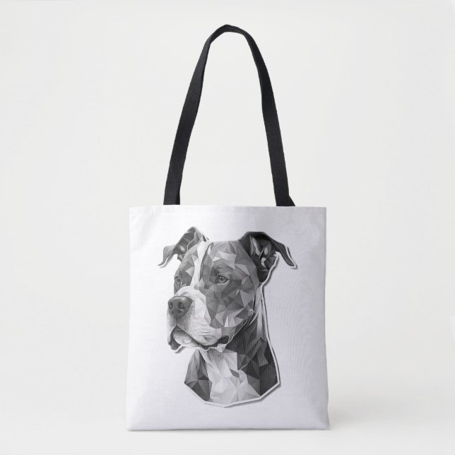 Hundegesicht Tasche (Vorderseite)