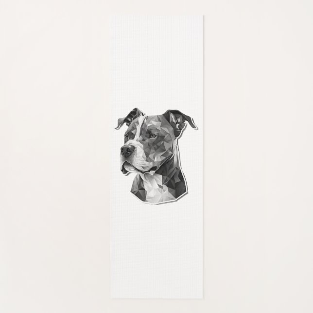 Hundegesicht Yogamatte (Vorderseite)