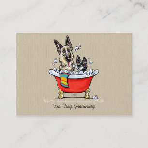 Hundegroomer-extravagante Greifer-Fuß-Wanne Bio Visitenkarte