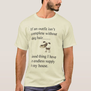 Hundehaar-Ausstattung T - Shirt