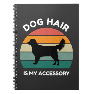 Hundehaar ist mein Accessoire - Lustiges Hundedesi Notizblock
