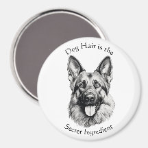 Hundehaare sind die geheime Zutat Magnet
