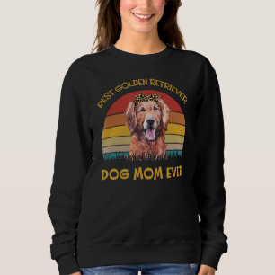 Hundehalter Beste Hündin Mama Golden Retriev Sweatshirt