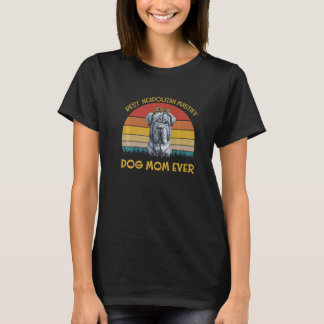 Hundehalter Beste Hündin Mama Neopolitan Mas T-Shirt