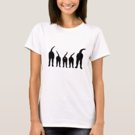 HundeHintern-Silhouette T-Shirt