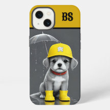 Hundehund in Regenbooten - Hunde Humor