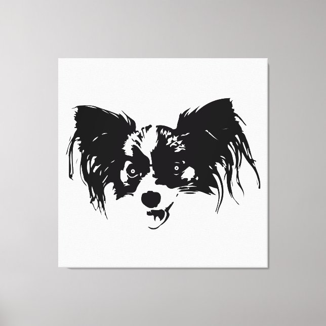Hundehund Leinwanddruck (Vorderseite)