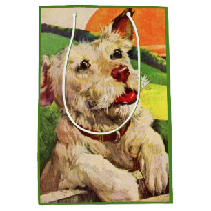 Hundehund Mittlere Geschenktüte