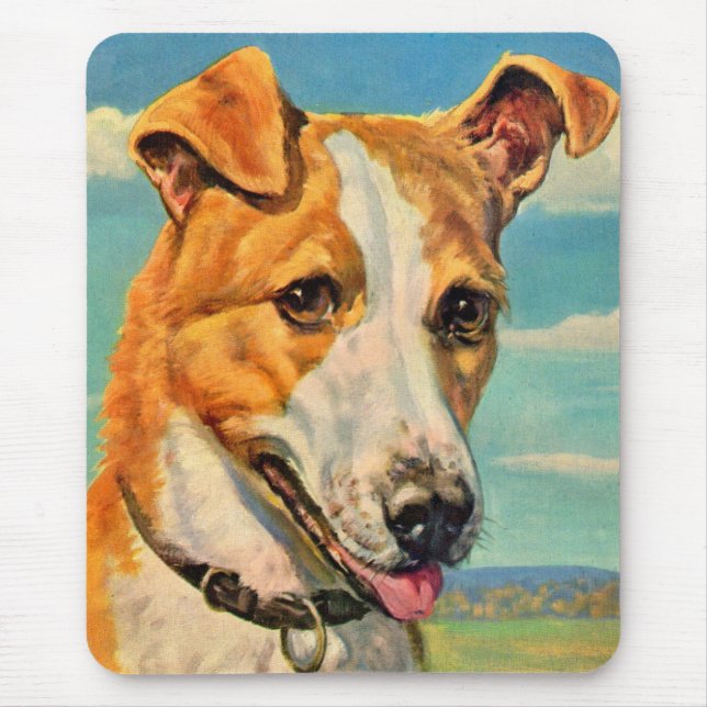 Hundehund Mousepad (Vorne)