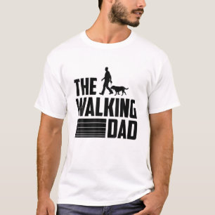 Hundehundebesitzer des wandernden Vaters Hundeschl T-Shirt