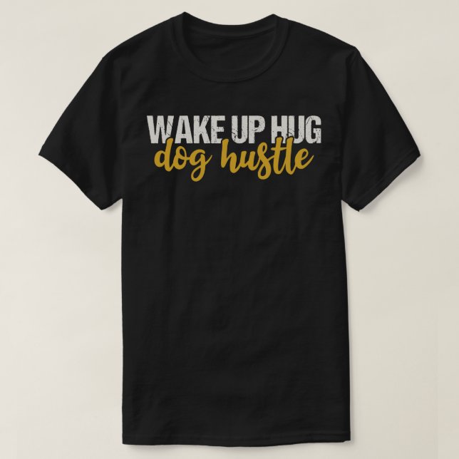 Hundehütte geweckt T-Shirt (Design vorne)