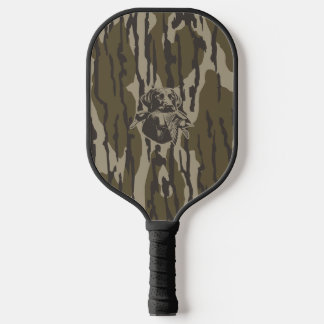 Hundejäger mit Hundeschwald-Camouflage Pickleball Schläger