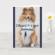 Hundejahr-alles Gute zum Geburtstag Karte (Small Plant)