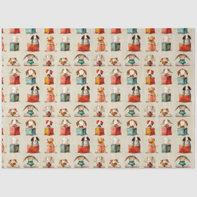 Hundeklub Seidenpapier (Vorderseite)