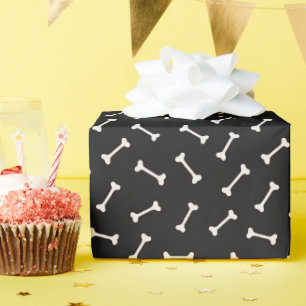 Hundeknochen Funny Design für Hundeliebhaber Geschenkpapier