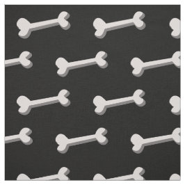 Hundeknochen-Muster Stoff
