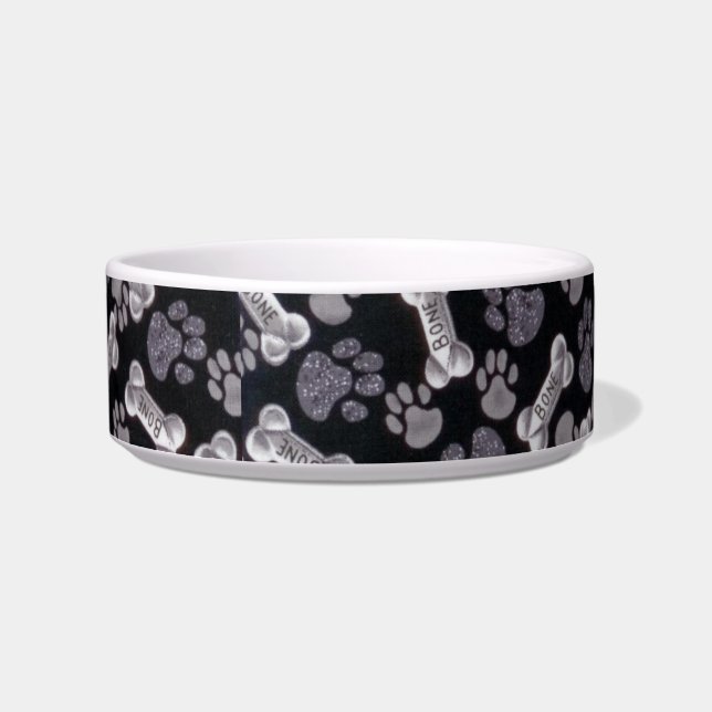 Hundeknochen Napf (Vorderseite)
