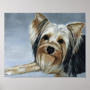 Hundekunst-Druck Yorkshires Terrier Poster