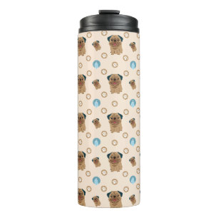 Hundekuppelmuster Thermosbecher